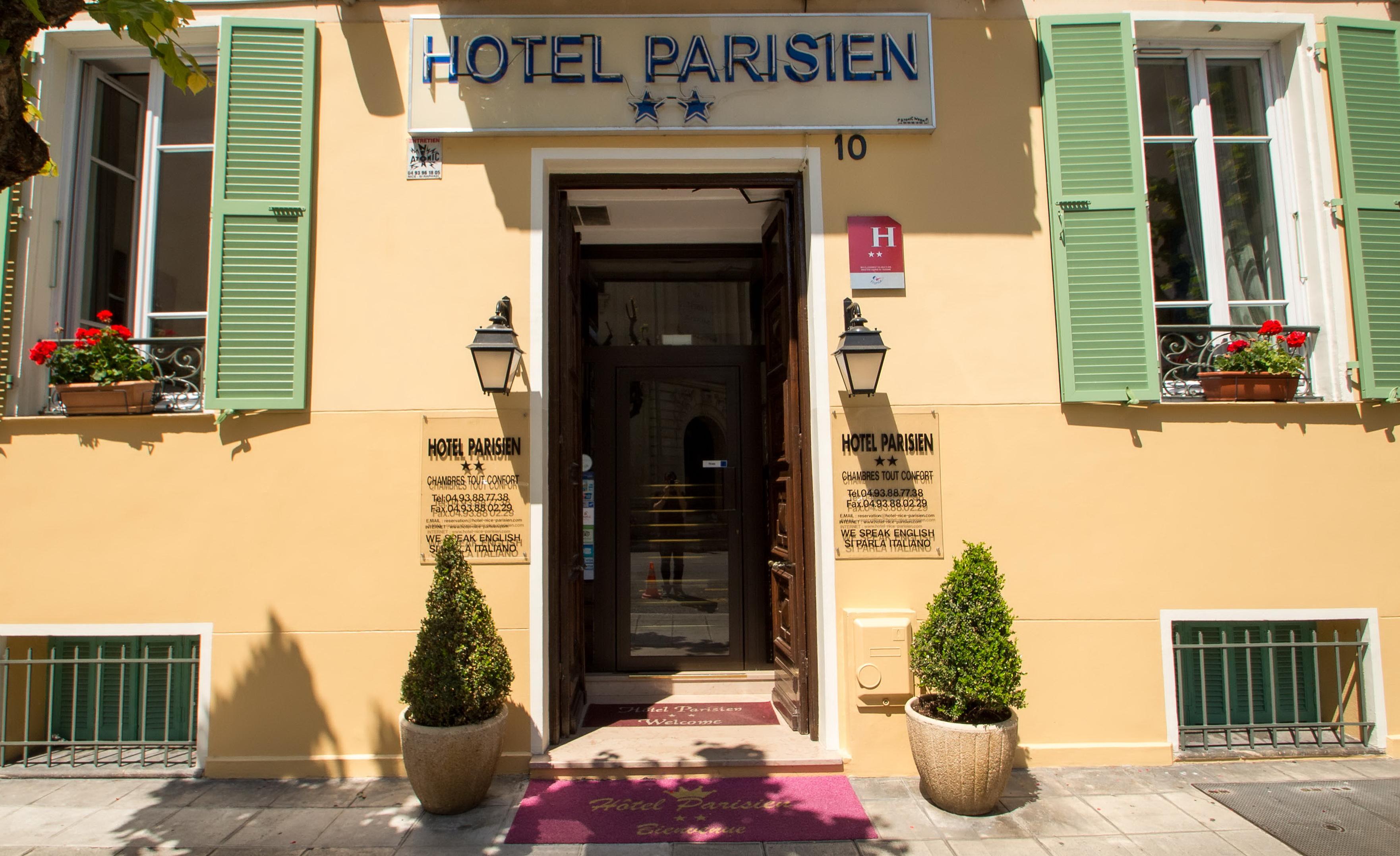 Hotel Parisien Nizza Exterior foto