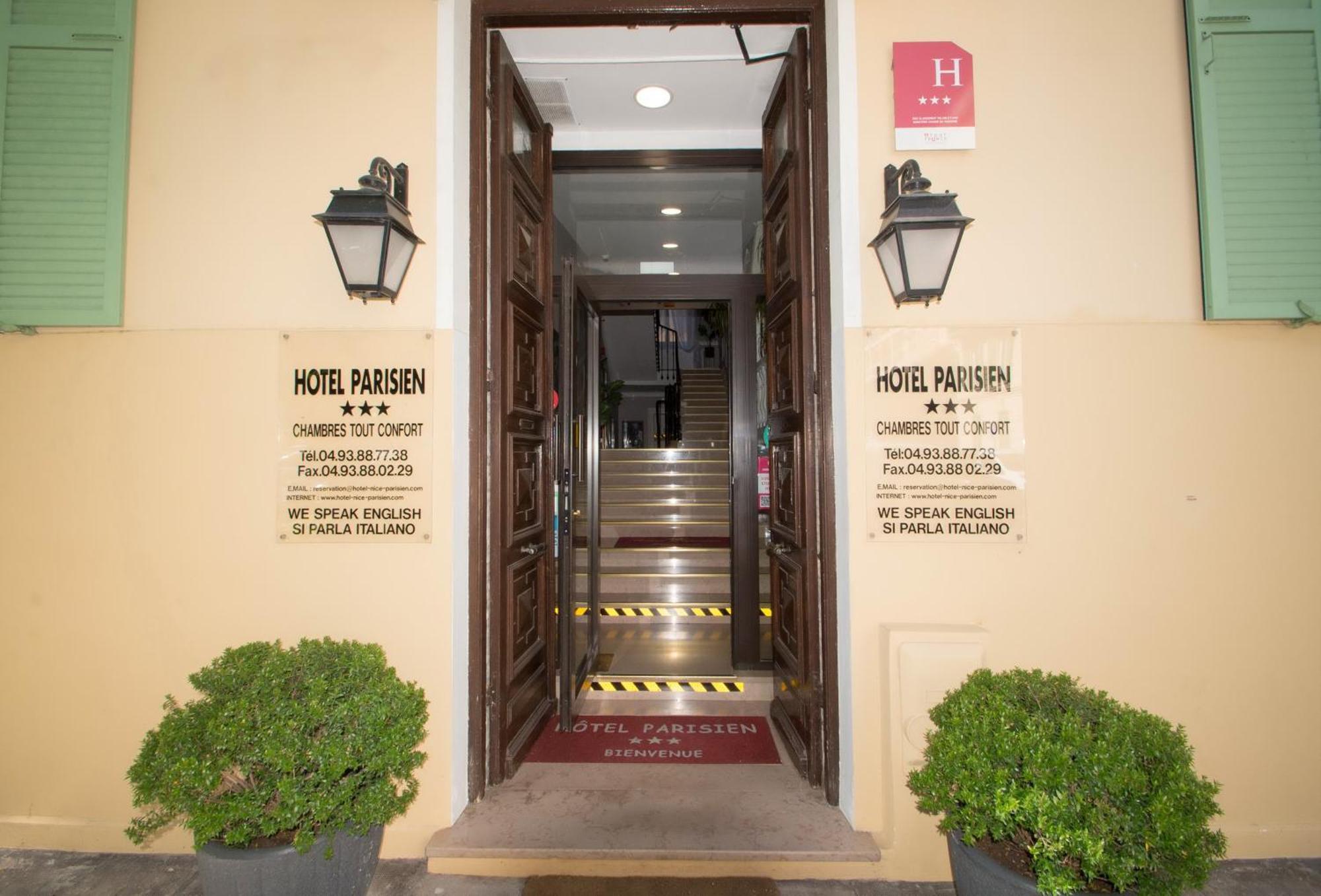Hotel Parisien Nizza Exterior foto