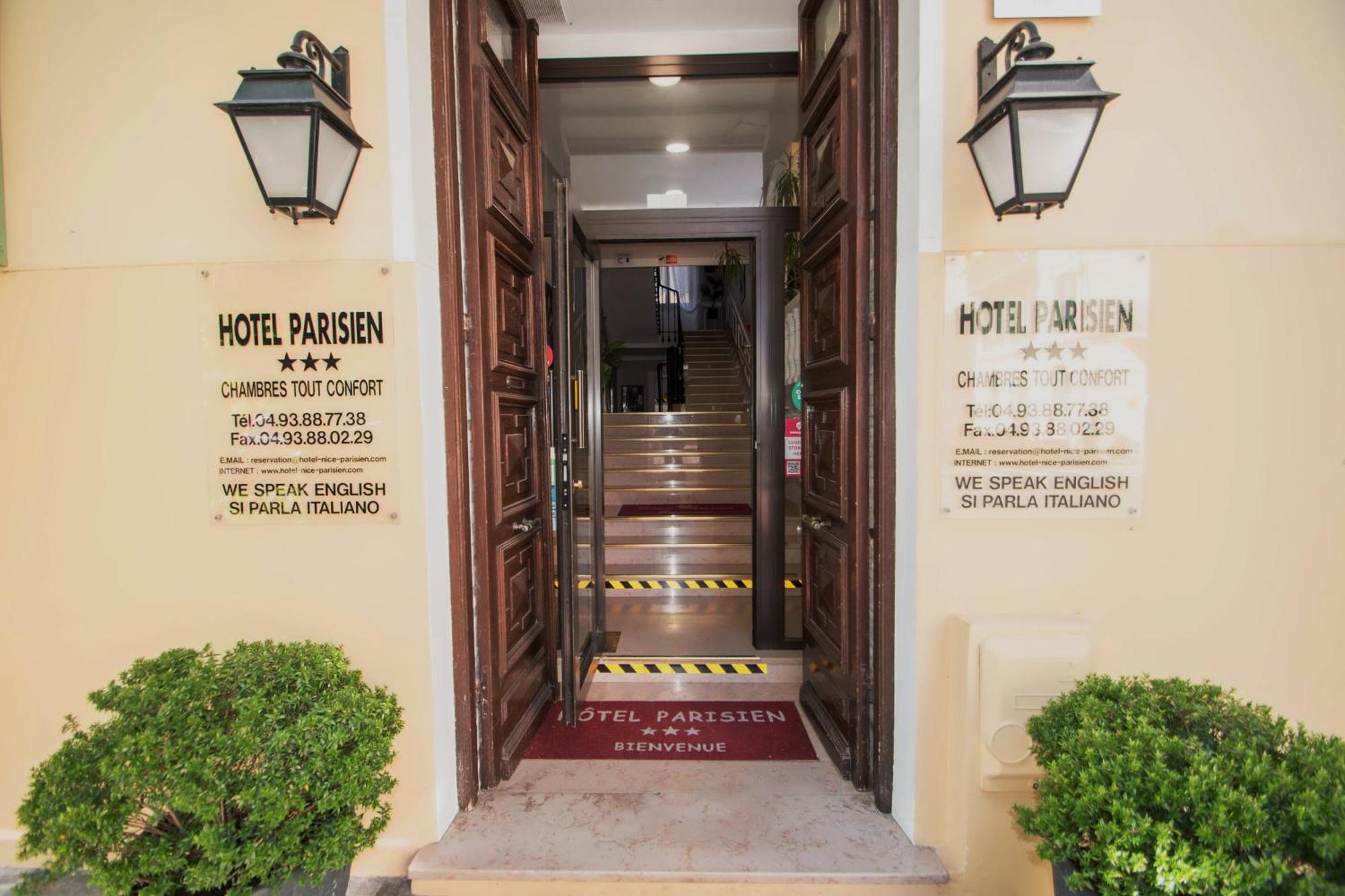 Hotel Parisien Nizza Exterior foto